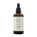 Folha de Mullein B120 Extracto de ervas sem álcool Tintura, Mullein super concentrado (Verbascum tapsus) Folha seca (4 fl oz)