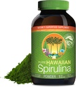 Nutrex Hawaii, Puro Hawaiian Spirulina Pó, Vegan, Suporta sistema imunológico, coração, células e energia, 16 Onça