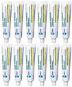 Globe (12 Pack) Antibiótico Triplo Primeiros Socorros Pomada 1 onças, Primeiros Socorros Antibióticos Pomada, 24 horas de proteção de infecção, tratamento de feridas para pequenos raspas, queimaduras e cortes