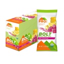 PROBAR - Bolt Orgânica Mastigação de Energia, Limonada Rosa, Não-GMO, Gluten-Free, USDA Certified Organic, Healthy, Natural Energy, Fast Fuel Gummies with Vitaminas B & C (12 Count)