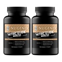 Nugenix Nitric Oxide Booster Supplement - Nitric Oxide Flow, L-Arginina, L-Citrulina, Pine Bark Extract - Vasodilatador - 200 Contagem