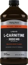 Piping Rock L-Carnitina Líquido 3000mg Berry Flavor