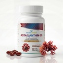 WELLNESS EXTRACT Astaxantina 12mg Suplemento – AstaREALTM Astaxantina com GG-Gold® Geranilgeraniol & DeltaGold® Tocotrienols, Poderosos Antioxidantes para Olho, Pele e Coração Suporte à Saúde – 60 Softgels