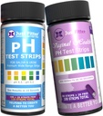Apenas Fitter corpo feminino e pacote de pH vaginal. Faixas de pH precisas para equilíbrio de pH urinário, saliva e vaginal. Solução de teste rápido simples para bem-estar corporal completo.