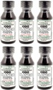 Tintura de iodo branco Germa. Antisséptico de Primeiros Socorros para Raspas Menores, Cortes, Contusões e Queimaduras. Evita a Infecção da Pele. 1 oz. Embalagem de 6