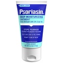 Psoriasin Pomada Hidratante Profunda - 2% Alcatrão de Carvão - Para Psoríase Comichão, Escala, Vermelhidão - 4,2 onças