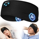 Auscultadores Navly Sleep, 10Hrs Sports Headband with Soft Cozy Earbuds Confortável, Auscultadores Headband with Ultra-Thin HD Stereo Speakers Perfect for Workout,Running,Yoga,Viagem