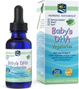 Naturals nórdicos - Vegetariana do bebê DHA, apoia o desenvolvimento cerebral e visual, 1 onça