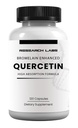 Laboratórios de Pesquisa QuercsalisTM Quercetin w/Bromelain, 120 Veg Cápsulas. Fórmula de Alta Absorção. Suporta Saúde do Coração, Imune, Anti-Flare Up, Saúde Anti-Oxidante
