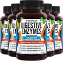 FarmHaven Enzimas Digestivas com 18 Probióticos & Ervas ; Papaya, Bromelain, Protease & More para Absorção de Lactose e Digestão Melhor ; Ajuda Bloating, Gás, Obstipação ; Vegetariano, 300 Cápsulas