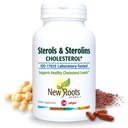 NOVAS ROOTS HERBAL Planta Esterols e suplemento de esterolinas com semente de linho orgânico □ Stanols ou Fitoesteróis para suporte de colesterol com fonte de Omega-3s (120 Softgels)