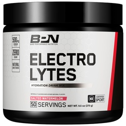 NUTRIÇÃO DE DESEMPENHO NUTRIÇÃO BPN Eletrólitos Hidratação Drink Mix Açúcar Free Electrolyte Powder 500mg Sódio por Servindo