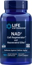 Extensão de vida NAD+ Regenerador de células e Resveratrol Elite, 90 Veg Caps