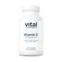 Vital Nutrientes Vitamina C 1000mg (100% Ácido Ascórbico Puro) Suplemento Vegan Antioxidante para Suporte Imune e Absorção de Ferro* .