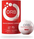 Complexo de Energia Suave ORB – Fórmula Energética + Óleo MCT para Absorção Mais Facilmente Providencia Energia Suave Mantida, Suporta um Estado Mental Alerta, Beadlets Livres do Tempo para Energia Consistente – 60 Contagem