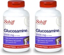 Schiff Glucosamina com Ácido Hialurónico, 2000mg Glucosamina, Suplemento de Cuidados Conjuntos Ajuda a Lubricar e Proteger Juntas*, 150 Count (Pack of 2)