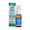Asas de prata do caminho natural - Spray de prata com óleo de Aloe Vera & Tea Tree – 125ppm - 1oz