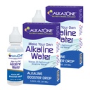 ALKAZONE Faça sua própria água alcalina - Alkaline Booster Drop 1,25 oz (2 embalagens)