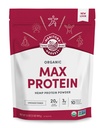 Manitoba Harvest cânhamo Yeah Organic Max Protein Powder, undoced, 32oz, com 20g de proteína e 4,5g Omegas 3&6 por serviço, Keto-Friendly, Conservative Free, Non-GMO, Embalagem May Vary