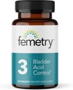 LifeSeasons Femetry Bladder Acid Control - Suporte à Cistite Intersticial - Reduzir a Acididade Urina na Bexiga - Eases Flares Causados por Comer ou Beber Alimentos Ácidos - 60 Comprimidos