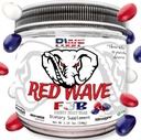 Onda vermelha pré-treino em pó com creatina para homens e mulheres - Suplemento totalmente doseada, Citrulina, Beta-Alanina, 300mg Cafeína Misturada, Nootrópicos, Longa Energia, 540 Grams (Fruity Jelly Bean)