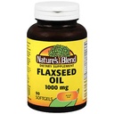Óleo de linhaça da mistura da natureza 1000mg Gelcaps 90 Ct