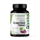 EMERALD LABS Extrato Europeu de Sementes de Uva - Suplemento de suporte antioxidante e imunológico - Suporta fluxo de sangue saudável - 90 cápsulas vegetais (fornecimento de 90 dias)