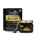 Puro Shilajit Resina Shilajit mais potente da Índia, grau de ouro para homens e mulheres, 75 Servings for Energy Boost, 85+ Trace Minerals, 77% Fulvic Acid, Lab Tested, 30g