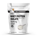 É justo! - Whey Protein Isolate, Ultra Premium Grass-Fed, Sem sabor, Made in USA, Puro 90% Protein, Apenas 1g Carb, Sem açúcar adicionado (1.25 libras)