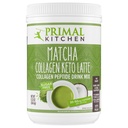 Primal cozinha Matcha Colágeno Keto Latte Pó, Péptidos de colágeno sem açúcar, 9.33 Onças