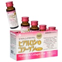 FINE JAPÃO Hyaluron & Collagen Plus – Suplemento de Colágeno Líquido com Vitamina C, Ácido Hialurônico, Pearl Coix, Suporta Hidratação da Pele, Elasticidade, Saúde do Cabelo & Unhas – Feito no Japão, 17 fl oz
