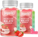 Magnésio Malate Gummies 1000mg Suplemento de Malato de Magnésio com L-Teanina, CoQ10 & Vitamina B6 Ou Alta Potência Stress Alívio & Apoio Músculo