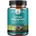 Naturezas Craft Liver Cleanse Detox & Repair - Herbal Liver Support Milk Thistle Supplement - Silymarin Milk Thistle Supplements with Dandelion Root, Choline, Beetroot & Extract - 90 Contagem
