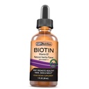 SBR Nutrition Biotin Liquid Drops, 5000mcg por serviço (60) 1,0Fl.oz (30ml) Baunilha