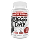 5% Nutrition Rich Piana BiggerByTheDay Construtor de músculos anabólicos, Hardcore Mass Gainer, HICA, Epicatechin, Leucina, 120 Cápsulas (30 Servings)