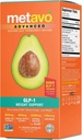 Metavo Suporte de Peso Avançado – Suplementos de Dieta Natural com Nutrientes Essenciais para Promoção do Bem-Estar, Enriquecido com Abacates, Chá Verde, Chromium & Café Verde, 90 Pílulas Dietas Fácil de Lavar