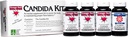 Kroeger Herb Produtos, Kit de suporte Candida, Suplemento Nutricional Digestivo, Gut Health, Função intestinal ideal, Não-GMO, Sem glúten, Sem conservantes, Made in USA