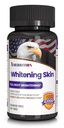 Suplemento de branqueamento da pele Infundido com extrato de semente de uva, glutationa, vitamina B3 e vitamina C - 60 Comprimido
