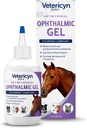 Vetericyn Plus Gel ocular oftálmico para cavalos □ Pomada de olho Alternativa para lubrificar e aliviar irritações de olhos de cavalo, seguro para todos os animais. 3 onças