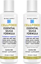 Cellfood Essential Silica Anti-Aging Formula, 4 fl oz, 2 Pack - Suporta ossos saudáveis, articulações, cabelo, pele, unhas, dentes e gengivas - Fácil de absorver - Gluten Free, Thiaminase Livre, Não-GMO - 80 dias de fornecimento