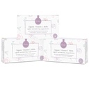 Derretimentos Orgânicos Femallay Vitamina E Vaginal - 3 Pacote - Alívio para Secura e Irritação da Menopausa - 14 Contagem + Aplicador