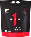 Regra 1 Gainer Limpo - Fórmula de ganho de Lean de alta proteina com 560 calorias, 30g de proteína de espectro completo, mais de 90g de carboidratos, abaixo de 6g de gordura (30 serviços, cookies e Crème)