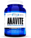 Gaspari Nutrition Anavite, Esportes Multi-Vitamina com Aminoácidos, Beta-Alanine e L-Carnitina, Melhor desempenho e recuperação (Novo Tamanho Menor, 30 Servings)