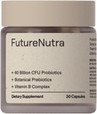 10 Deformações Avançadas, Prebióticos e Vitaminas B para a Saúde Digestiva e Imune Total, Suporta Obstipação Ocasional, Bloating, Diarréia - 30 Contagem/Bottle
