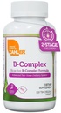 Zahler B-Complex Vitaminas para Mulheres e Homens - Complexo Vitamina B - Complexo Vitaminas B com B1 B2 B3 B5 B6 B7 B9 B12 - Advanced 2-Stage Delivery System - Kosher sem glúten Vit B não-GMO (120 comprimidos)