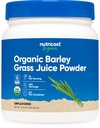 Juice de grama de cevada orgânica de nutricosto (1 LB) (desfolhado)