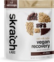 Skratch Labs Recuperação Drink Mix - Aveia Leite Latte - Pós-treino em pó - Proteína vegetal completa e probióticos - 56mg de cafeína de café - 12 Servings - Gluten Free, Kosher, Non-GMO