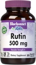 Bluebonnet Nutrition Rutin 500mg (Sophora Japonica) Antioxidante Bioflavonoid para Apoio Vascular* Vegan, Sem glúten, Sem soja - Suplemento de Rutina Baseada em Planta - 50 Cápsulas Vegetais