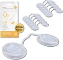 Filtros de Nariz O2 com Filtração 3M - Filtros de Nariz para Alergias - Filtro Nasal para Alergias - Máscara de Pó Narina, Fumo e Filtro de Alergia (Tamanho Pequeno, Pacote de 10)