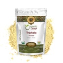 Via Orgânica Triphala Herbal Powder - Amla, Haritaki & Bibhitaki Formula - Kosher & USDA Certified - Não-GMO & Gluten Free - Tested for Heavy Metal and Pureza - 100% Raw from India - 1/2 LBS (8 Oz)